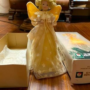 Vintage Angel Tree Top